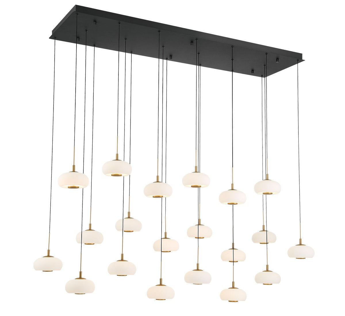 Lib & Co. Canada - 12242-02 - LED Chandelier - Adelfia - Matte Black