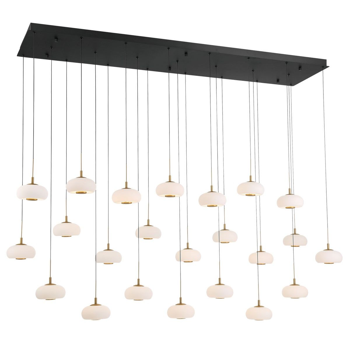 Lib & Co. Canada - 12243-02 - LED Chandelier - Adelfia - Matte Black