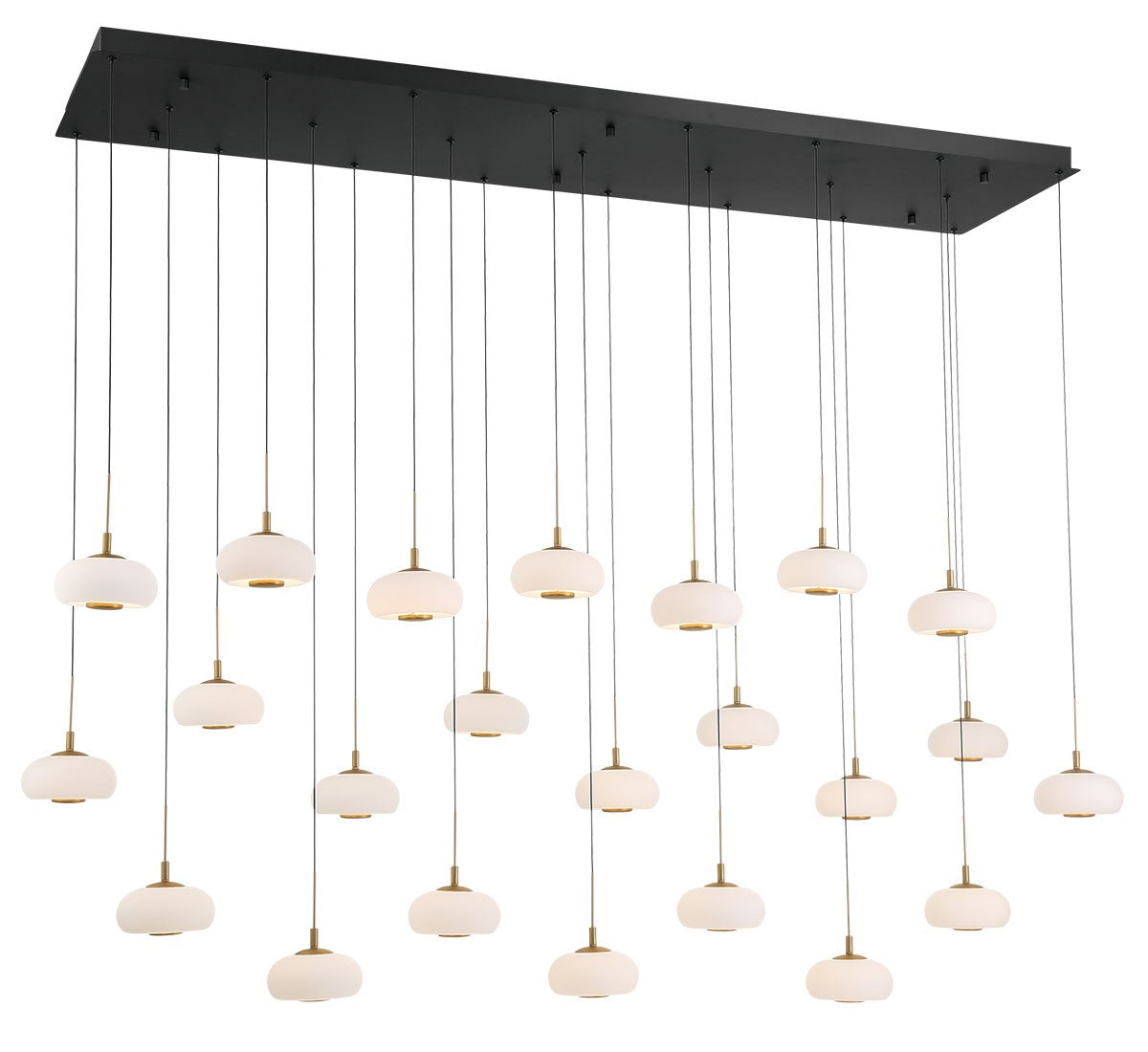 Lib & Co. Canada - 12243-02 - LED Chandelier - Adelfia - Matte Black