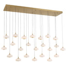 Lib & Co. Canada - 12243-030 - LED Chandelier - Adelfia - Painted Antique Brass