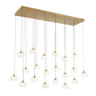 Lib & Co. Canada - 12244-030 - LED Chandelier - Manarola - Painted Antique Brass