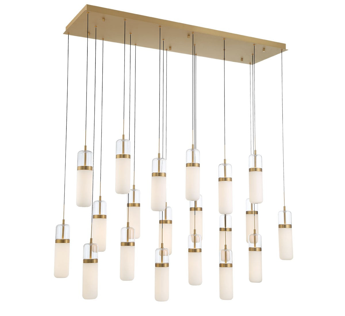 Lib & Co. Canada - 12248-030 - LED Chandelier - Verona - Painted Antique Brass