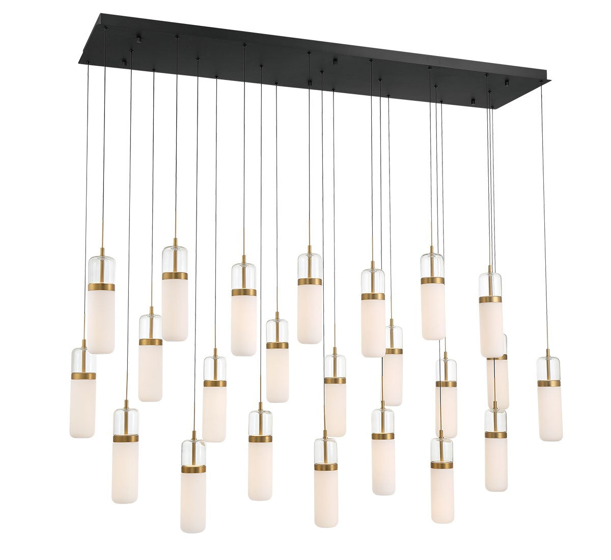 Lib & Co. Canada - 12249-02 - LED Chandelier - Verona - Matte Black