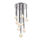 Lib & Co. Canada - 12065-02 - LED Chandelier - Bellissima - Black Sleeves