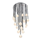 Lib & Co. Canada - 12066-02 - LED Chandelier - Bellissima - Black Sleeves