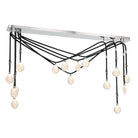 Lib & Co. Canada - 12177-02 - LED Chandelier - Bellissima - Black Sleeves