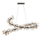 Lib & Co. Canada - 12222-043 - LED Chandelier - Pisa - Black with Gold Accent