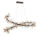 Lib & Co. Canada - 12222-043 - LED Chandelier - Pisa - Black with Gold Accent