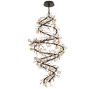 Lib & Co. Canada - 12224-043 - LED Chandelier - Pisa - Black with Gold Accent