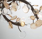 Lib & Co. Canada - 12224-043 - LED Chandelier - Pisa - Black with Gold Accent