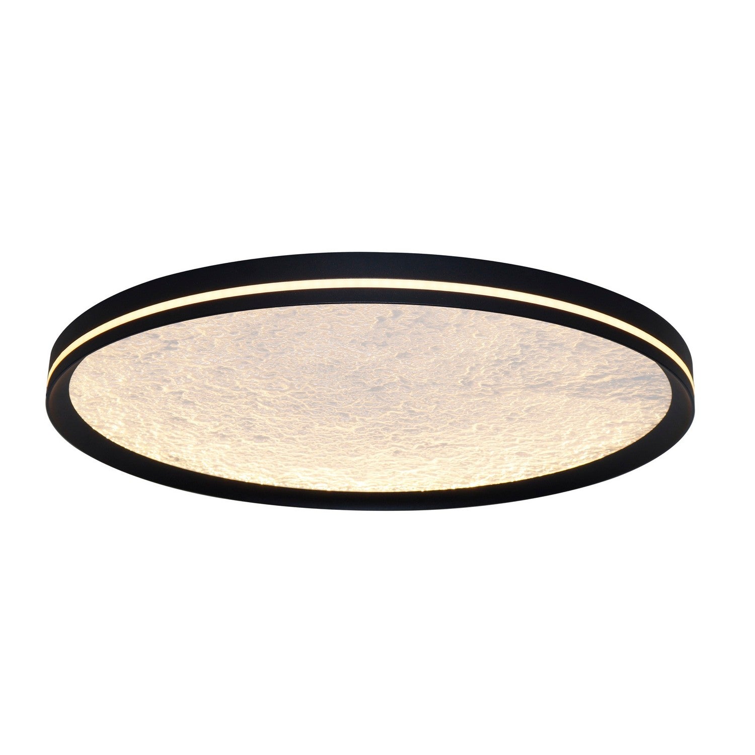Artcraft Canada - AC6872BK - LED Flush Mount - Luna - Black