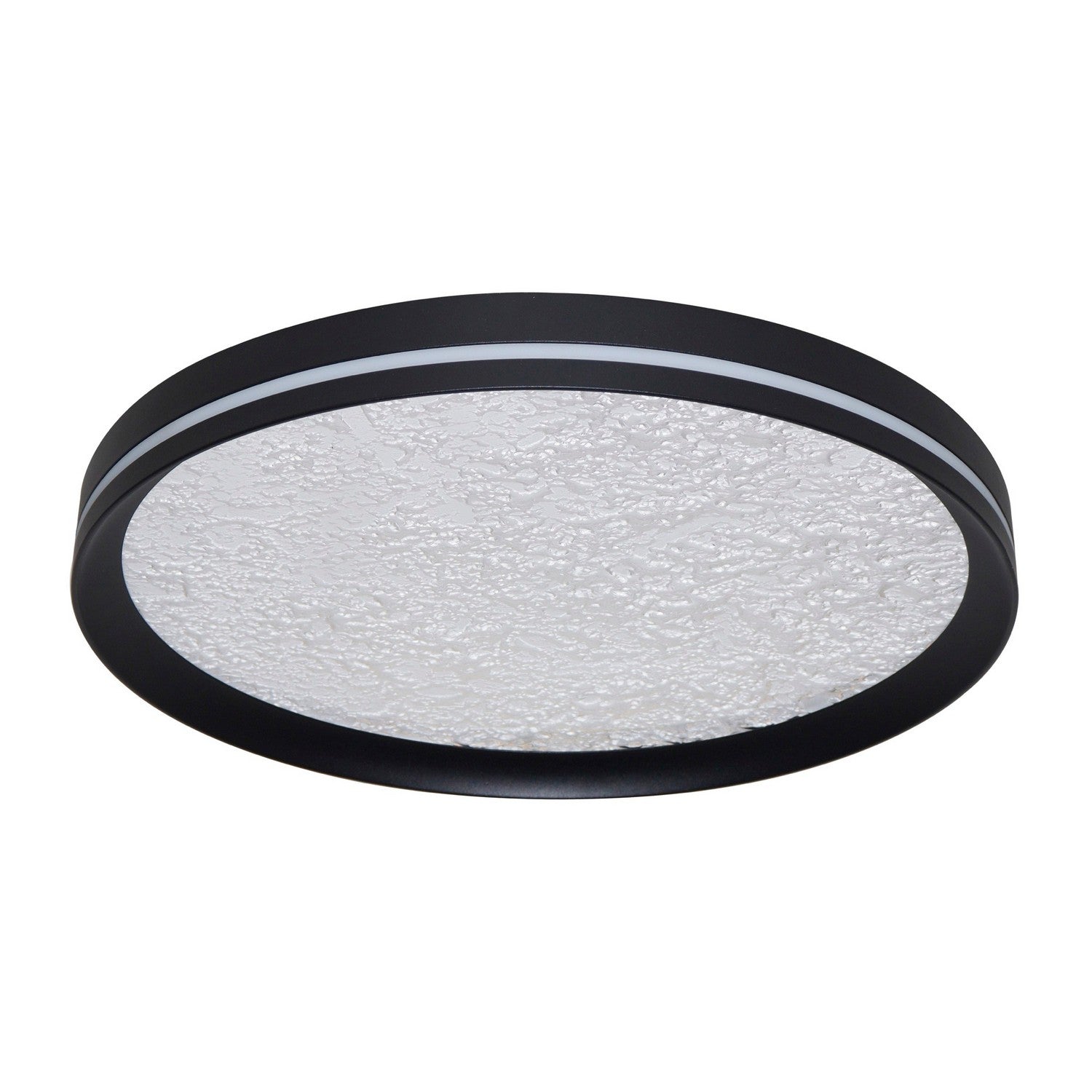 Artcraft Canada - AC6872BK - LED Flush Mount - Luna - Black