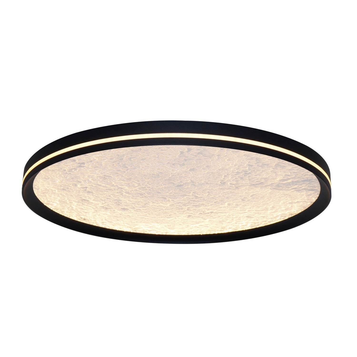 Artcraft Canada - AC6873BK - LED Flush Mount - Luna - Black