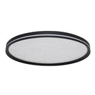 Artcraft Canada - AC6873BK - LED Flush Mount - Luna - Black