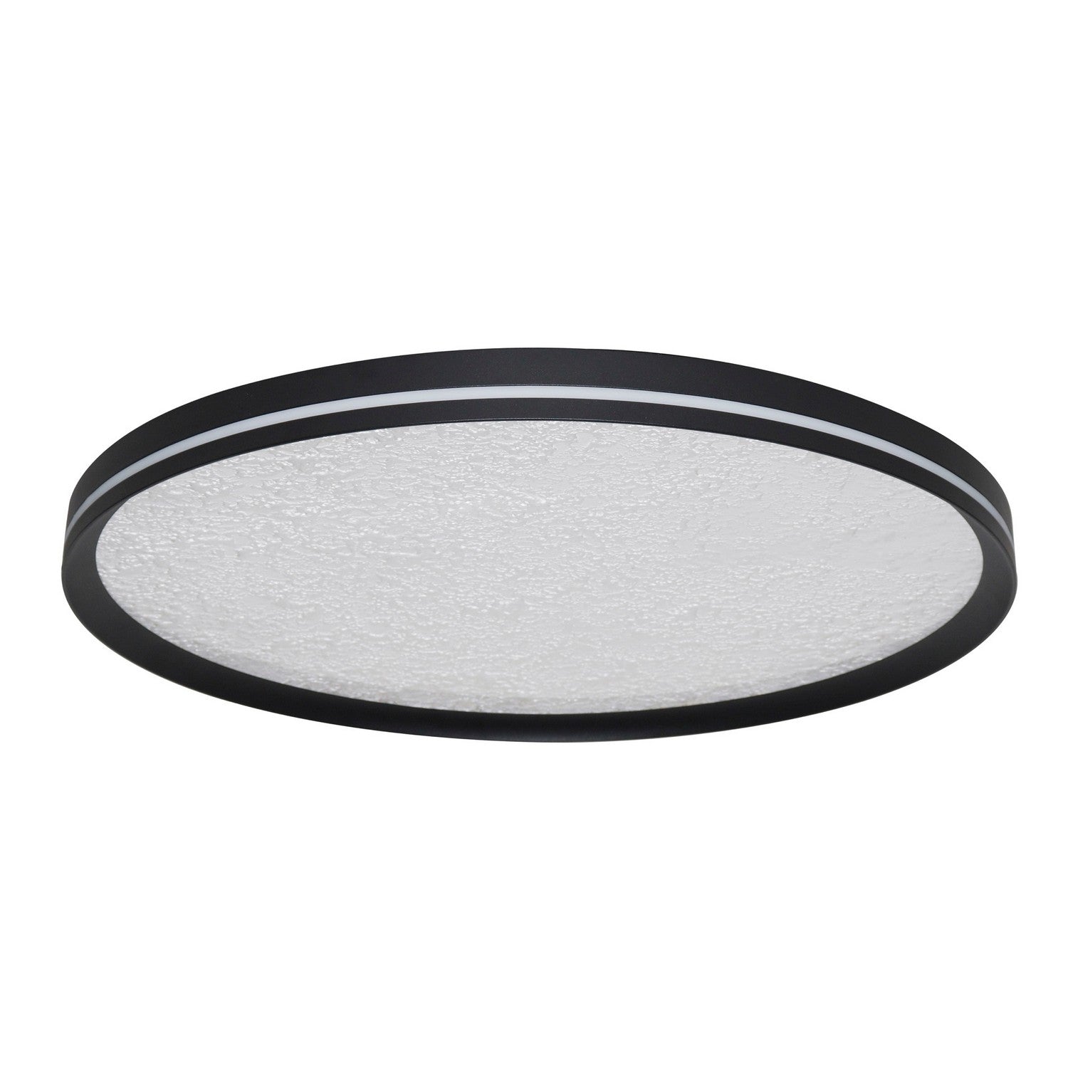Artcraft Canada - AC6873BK - LED Flush Mount - Luna - Black