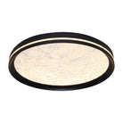 Artcraft Canada - AC6873BK - LED Flush Mount - Luna - Black