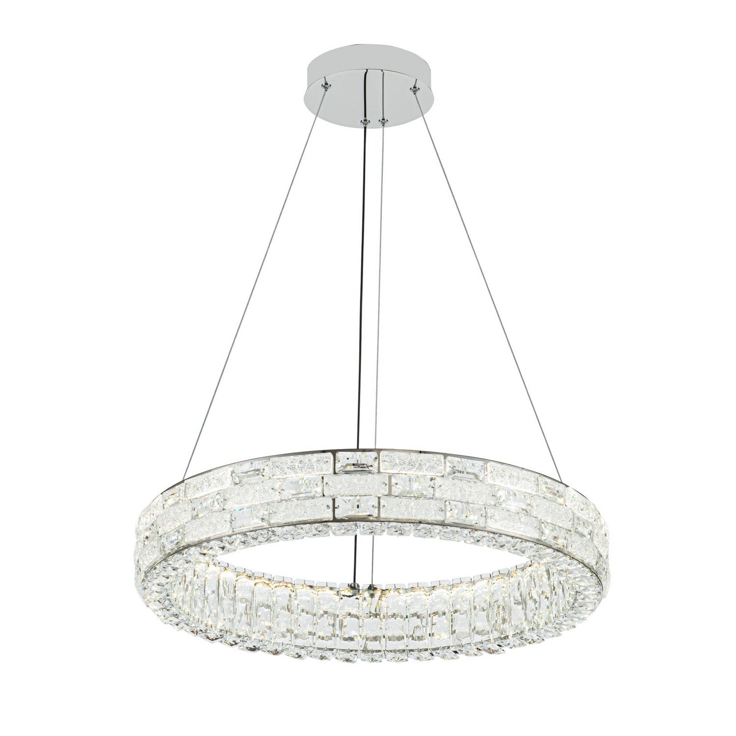 Artcraft Canada - AC6921PN - DEL Suspendu - Élégance - Chrome