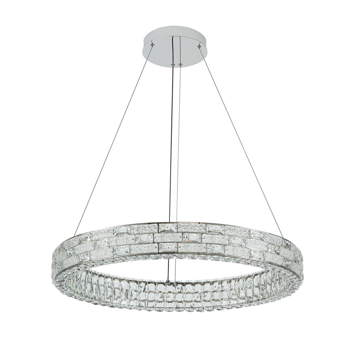 Artcraft Canada - AC6922PN - DEL Suspendu - Élégance - Chrome