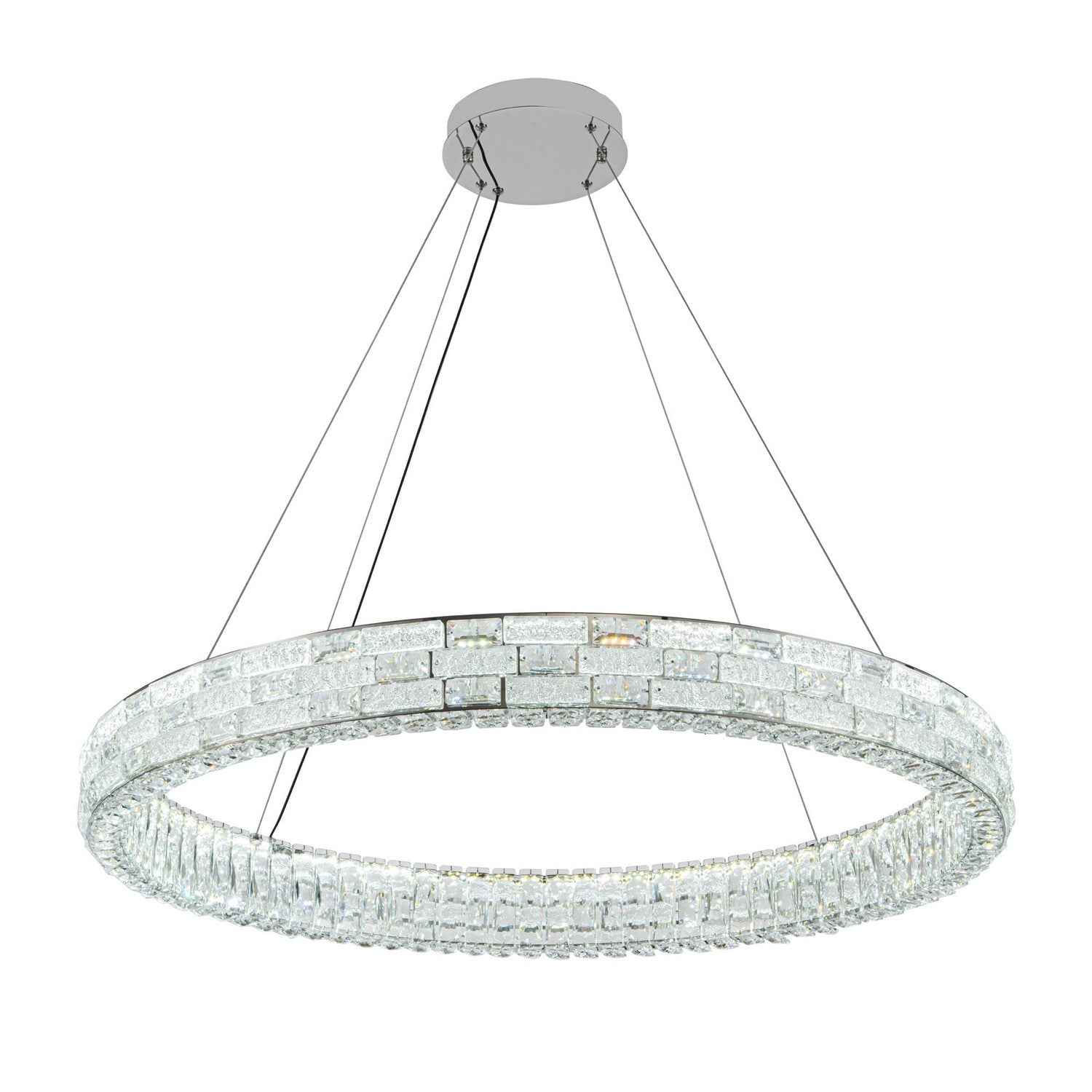 Artcraft Canada - AC6923PN - DEL Suspendu - Élégance - Chrome
