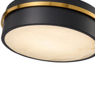 Artcraft Canada - AC6990BB - LED Plafonnier - Dax - Noir, Laiton