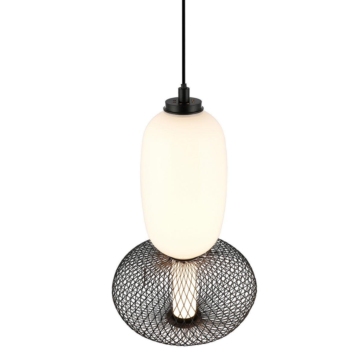 Artcraft Canada - AC7461BK - LED Pendant - Ace - Black