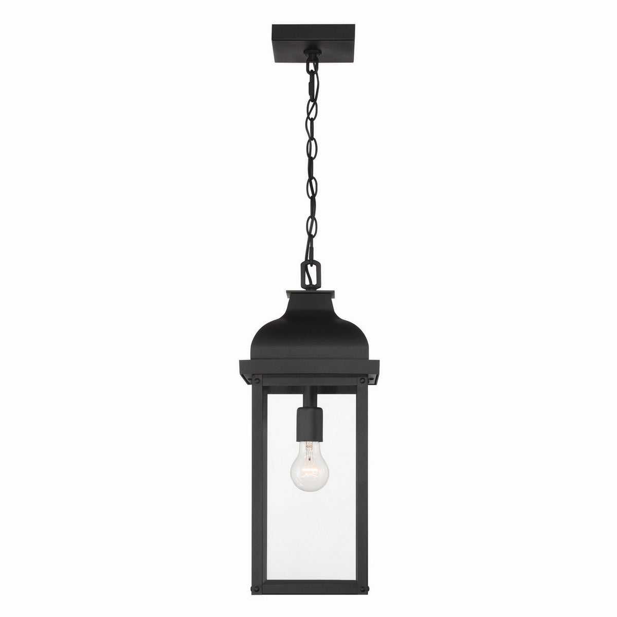 Artcraft Canada - AC8185BK - One Light Outdoor Pendant - Madrid - Black