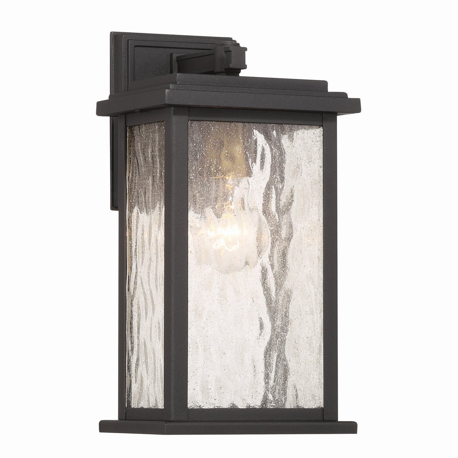 Artcraft Canada - AC9270BK - One Light Outdoor Wall Sconce - Estate - Black, Brass