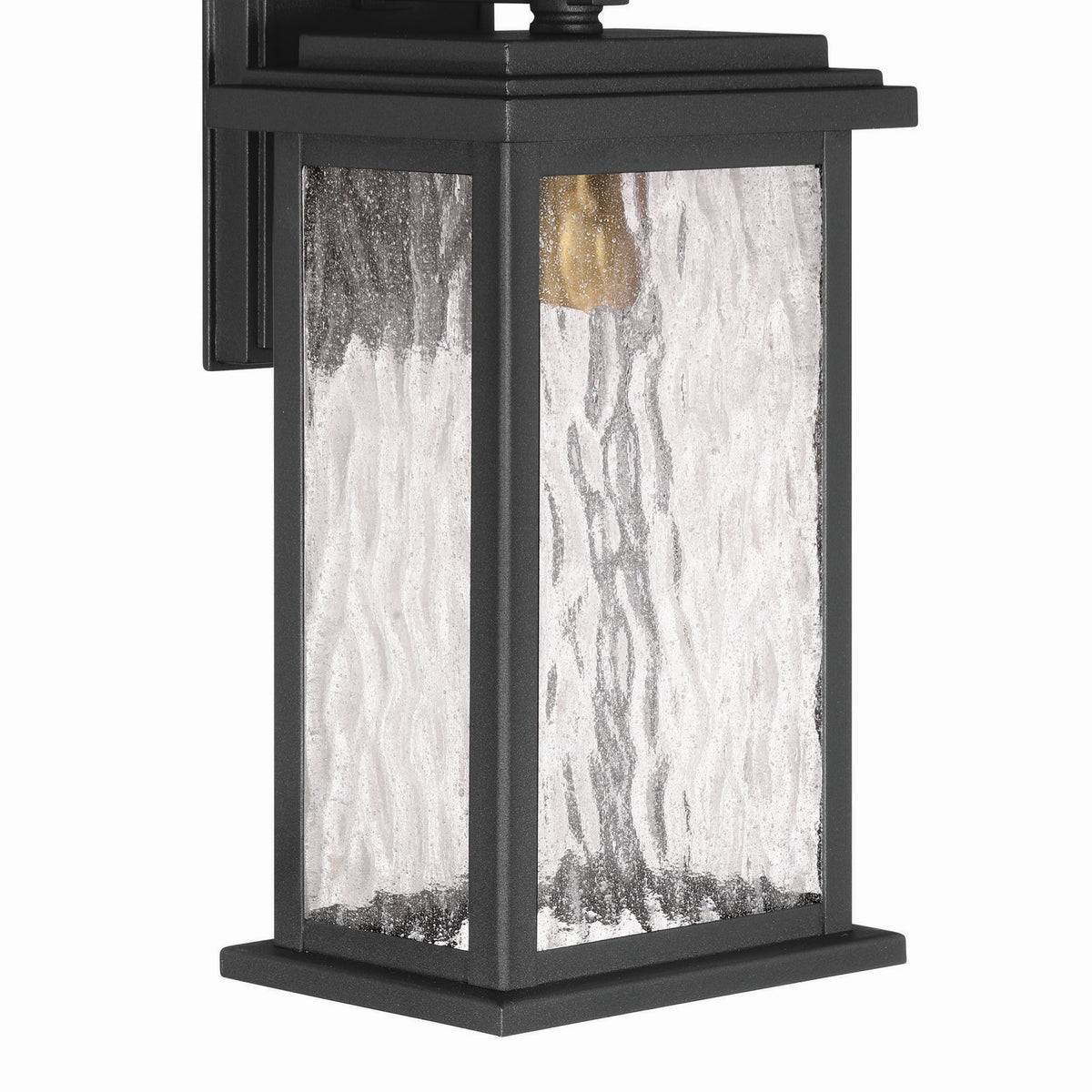 Artcraft Canada - AC9270BK - One Light Outdoor Wall Sconce - Estate - Black, Brass