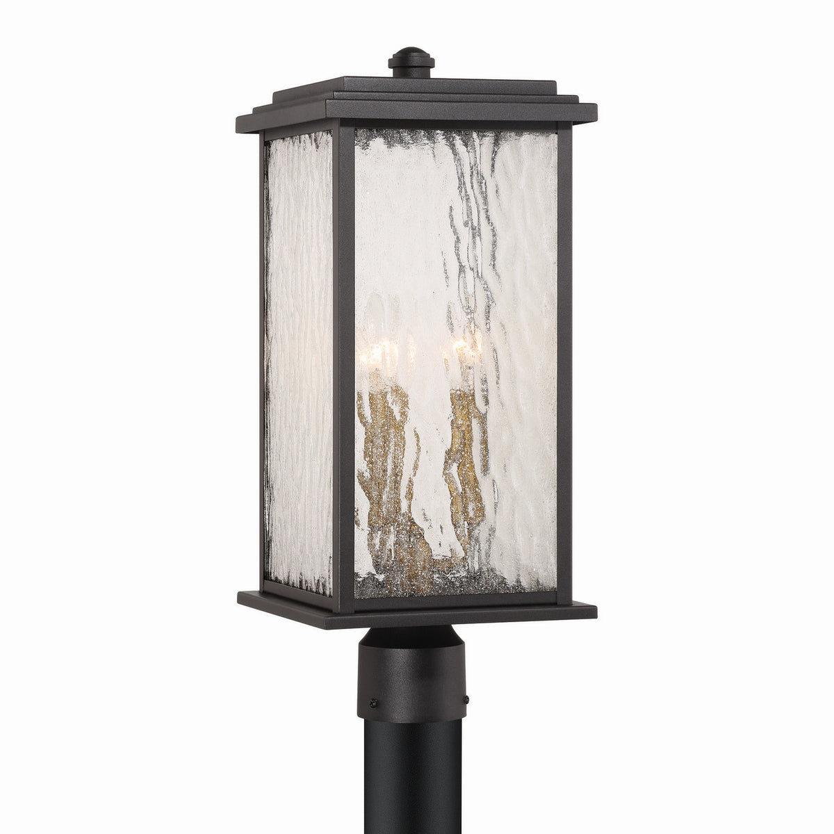 Artcraft Canada - AC9273BK - Applique murale extérieure à trois lampes - Style Estate - Noir, laiton