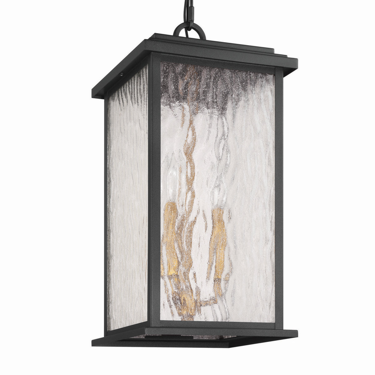 Artcraft Canada - AC9275BK - Lampe extérieure à trois lampes Suspension - Estate - Noir, Laiton