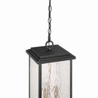 Artcraft Canada - AC9275BK - Three Light Outdoor Pendant - Estate - Black, Brass