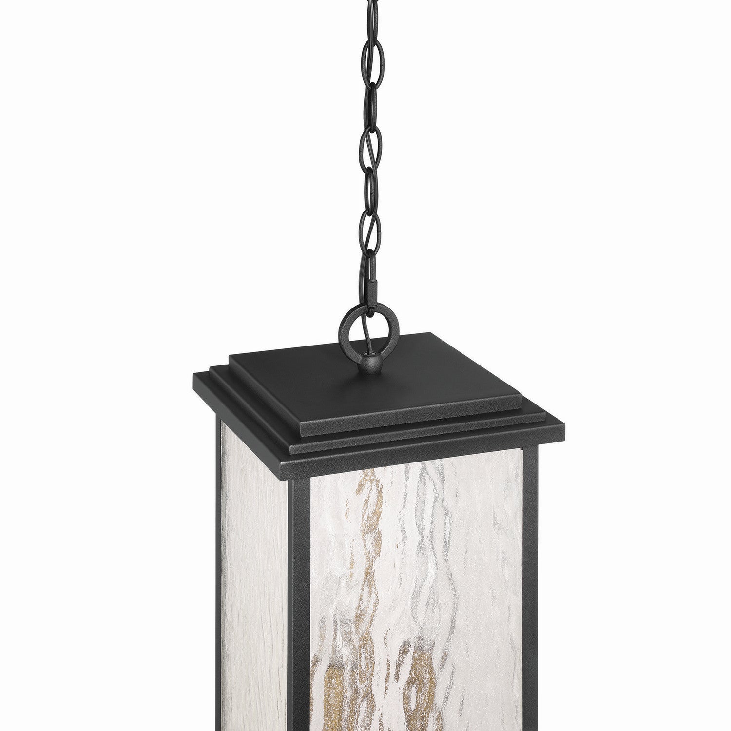 Artcraft Canada - AC9275BK - Three Light Outdoor Pendant - Estate - Black, Brass
