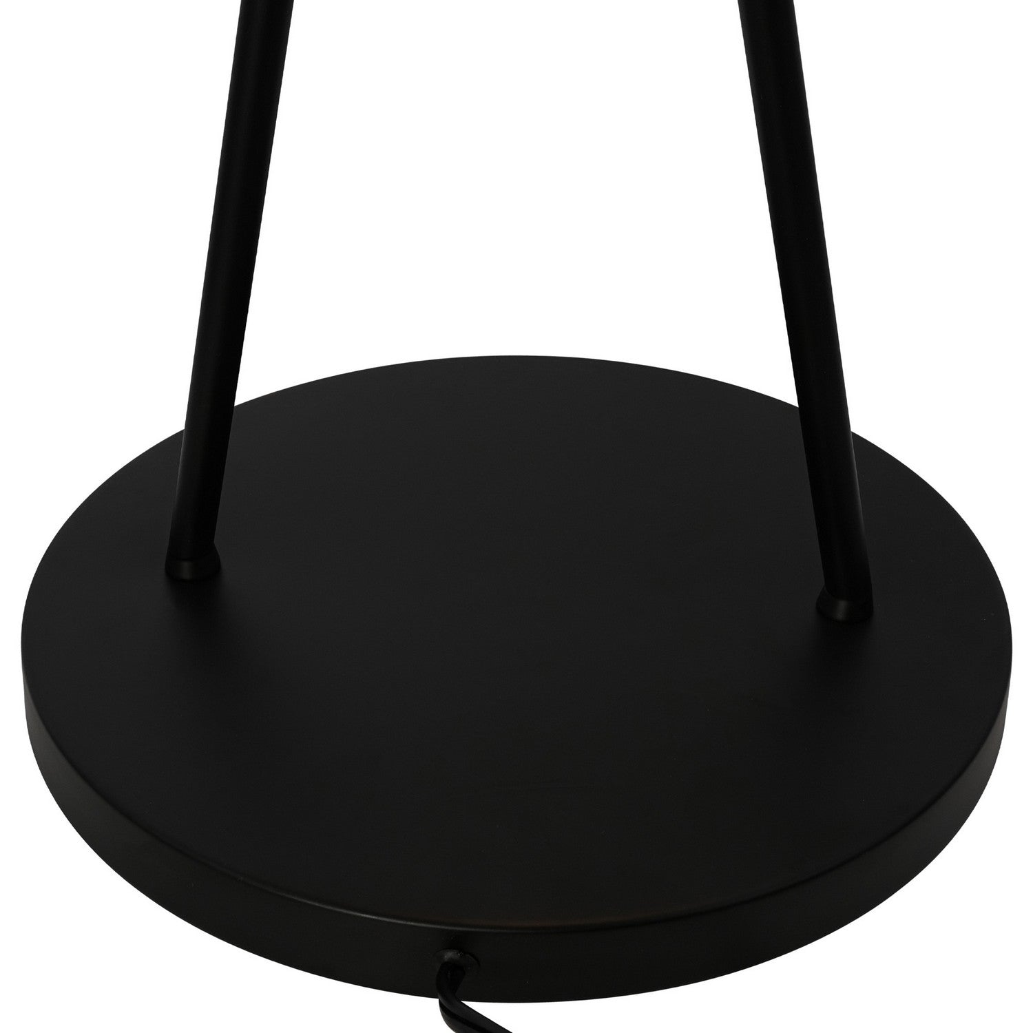 Artcraft Canada - AC10046BK - LED Floor Lamp - Cortina - Black, Brushed Brass