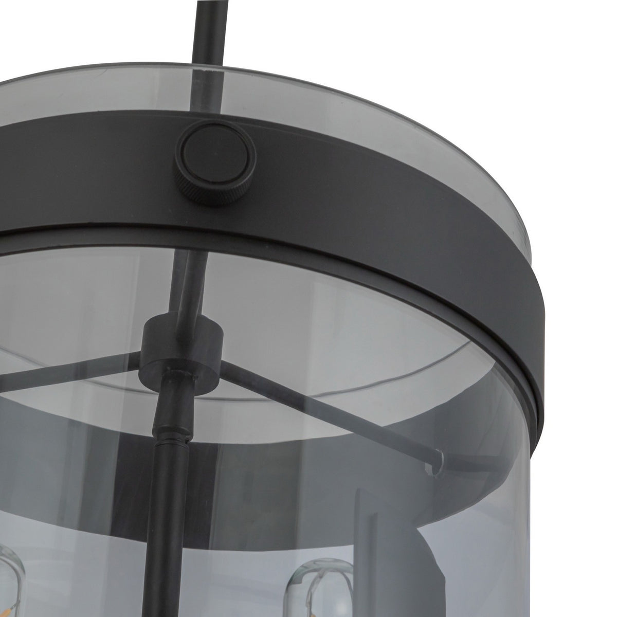 Artcraft Canada - AC10051BK - Trois lumières Suspension - Dahlia - Noir