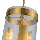 Artcraft Canada - AC10051BR - Three Light Pendant - Dahlia - Brushed Brass