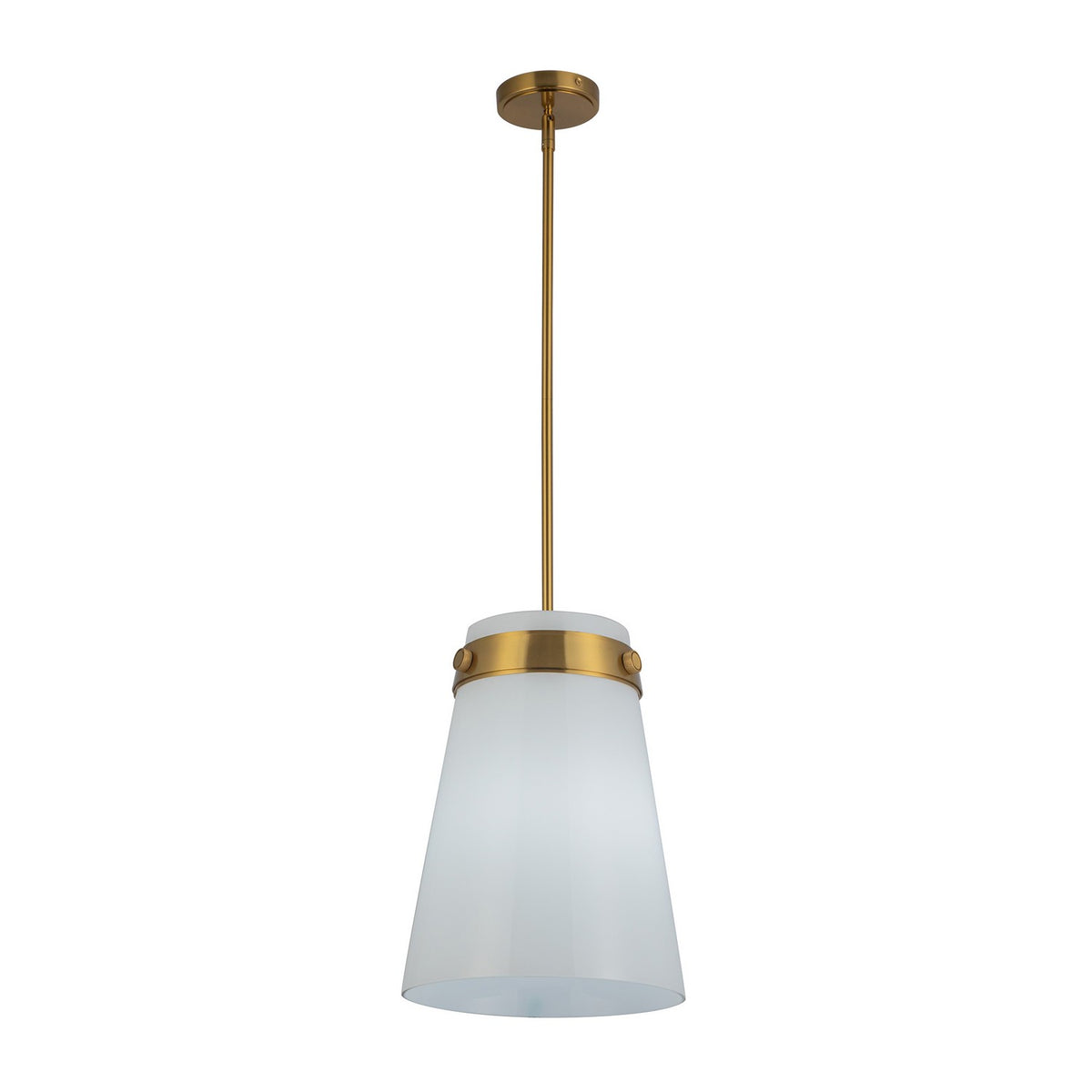 Artcraft Canada - AC10640BR - One Light Pendant - Dahlia - Brushed Brass