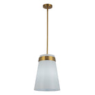 Artcraft Canada - AC10640BR - One Light Pendant - Dahlia - Brushed Brass