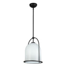 Artcraft Canada - AC10650BK - One Light Pendant - Dahlia - Black
