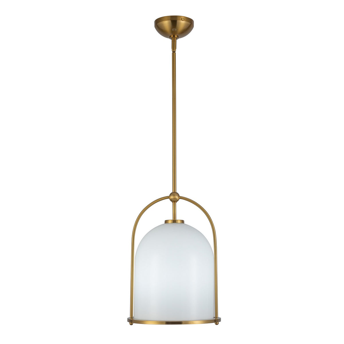 Artcraft Canada - AC10650BR - One Light Pendant - Dahlia - Brushed Brass