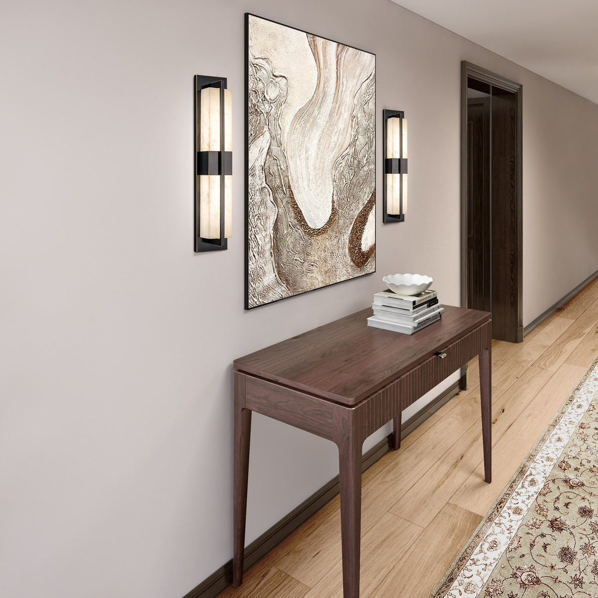 Artcraft Canada - AC11776BZ - LED Wall Sconce - Briana - Bronze