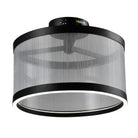 Artcraft Canada - AC11893SL - LED Semi Flush Mount - Cora - Silver