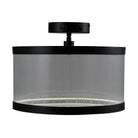 Artcraft Canada - AC11893SL - LED Semi Flush Mount - Cora - Silver