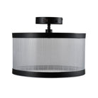 Artcraft Canada - AC11893SL - LED Semi Flush Mount - Cora - Silver