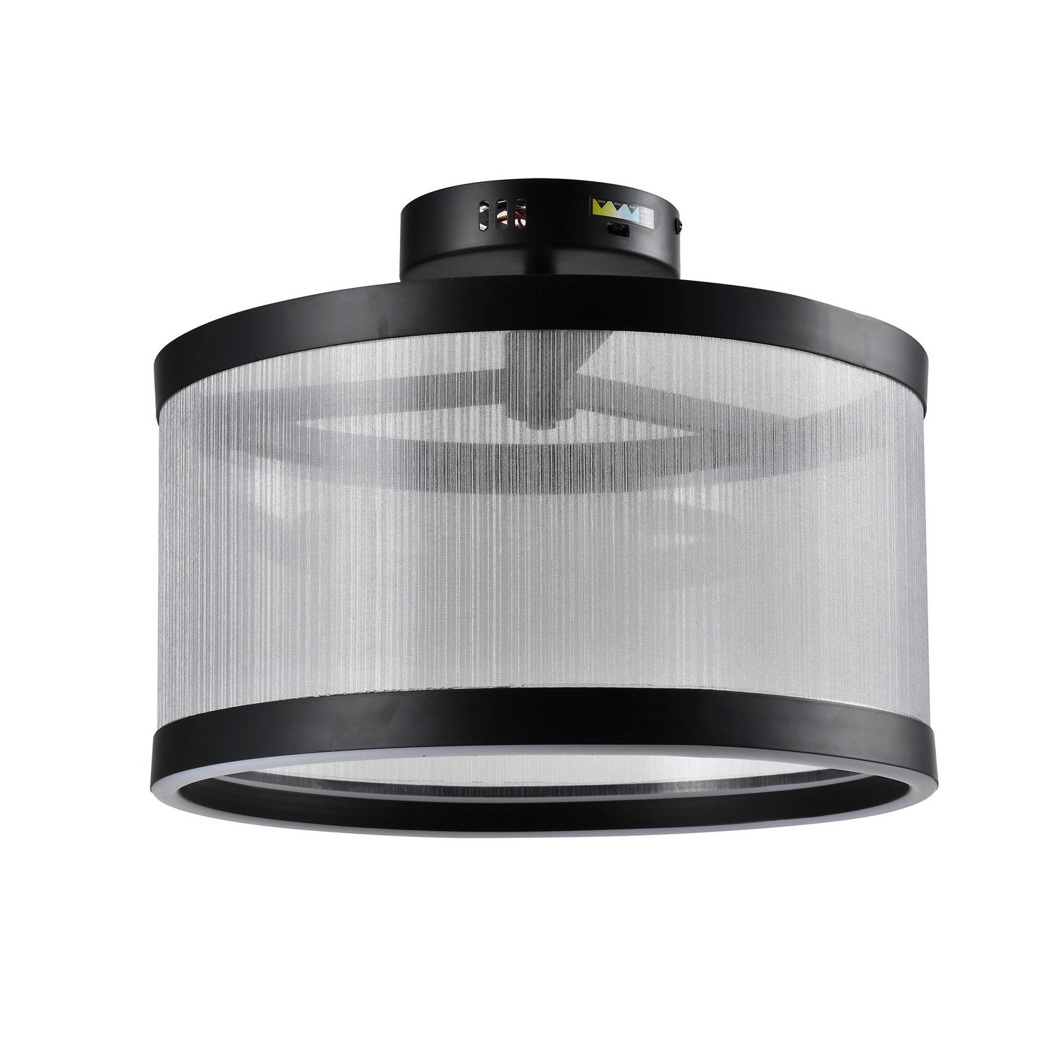 Artcraft Canada - AC11893SL - LED Semi Flush Mount - Cora - Silver
