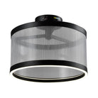 Artcraft Canada - AC11893SL - LED Semi Flush Mount - Cora - Silver