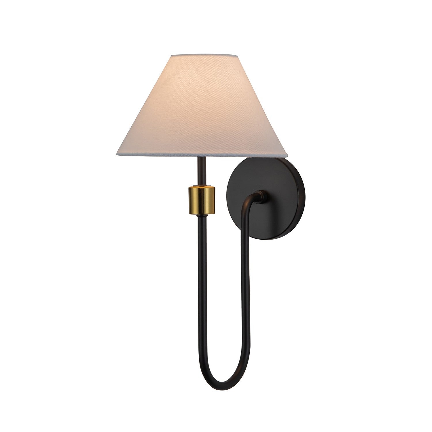 Artcraft Canada - AC12031BB - One Light Wall Sconce - Providence - Black, Brushed Brass