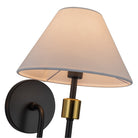 Artcraft Canada - AC12031BB - Une lampe Murale - Providence - Noir, laiton brossé