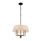 Artcraft Canada - AC12035BB - Cinq lumières Suspension - Providence - Noir, laiton brossé