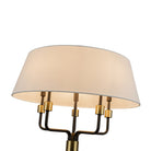 Artcraft Canada - AC12035BB - Cinq lumières Suspension - Providence - Noir, laiton brossé