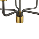Artcraft Canada - AC12035BB - Cinq lumières Suspension - Providence - Noir, laiton brossé